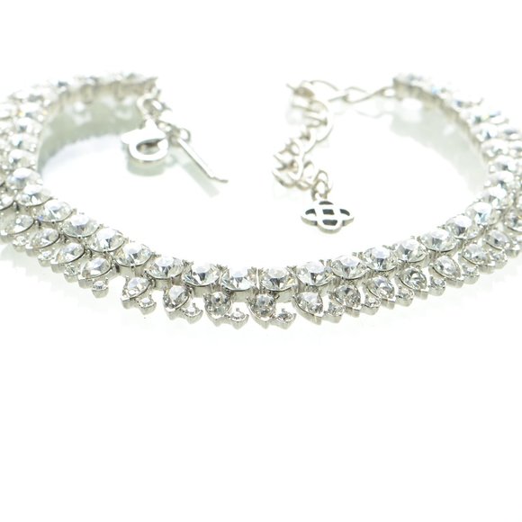 Oscar de la Renta Crystal Stone Necklace - Picture 2 of 6